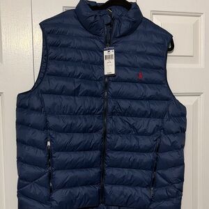 Polo Ralph Lauren Navy Puffer Vest